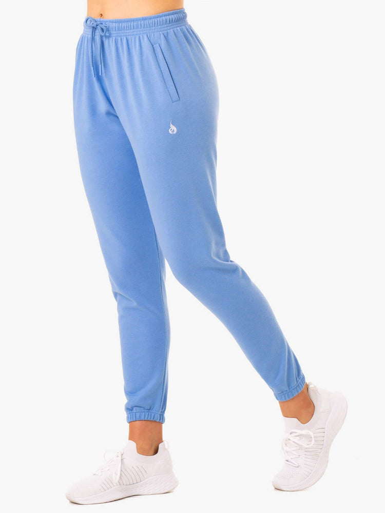 Pantalon Ryderwear Off-Duty Fleece Piste Bleu Femme | ZPG-51321921