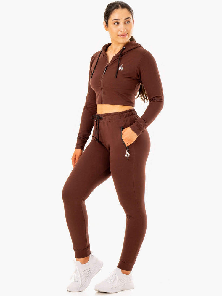 Pantalon Ryderwear Luxe Piste Chocolat Femme | IGB-48863437