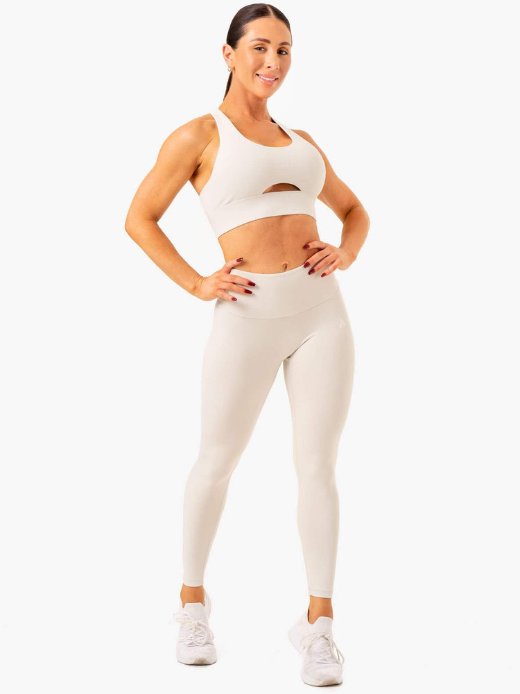 Leggings Ryderwear Vital High Waisted Scrunch Grise Femme | VLN-29065248