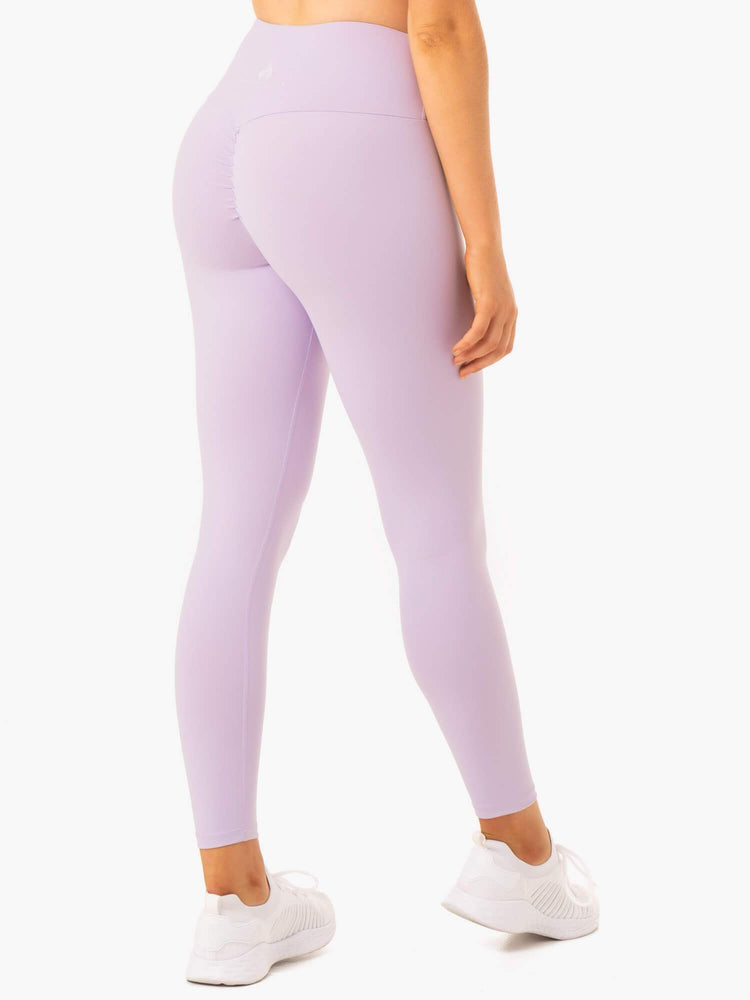 Leggings Ryderwear Staples Scrunch Bum Violette Femme | FHA-19223064