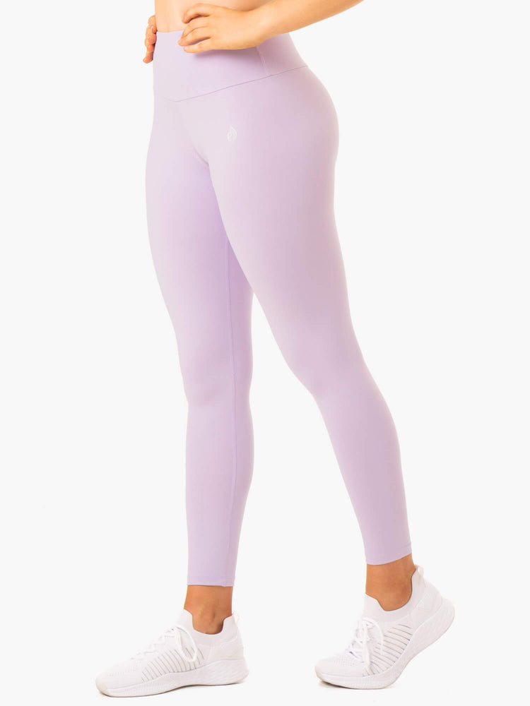 Leggings Ryderwear Staples Scrunch Bum Violette Femme | FHA-19223064