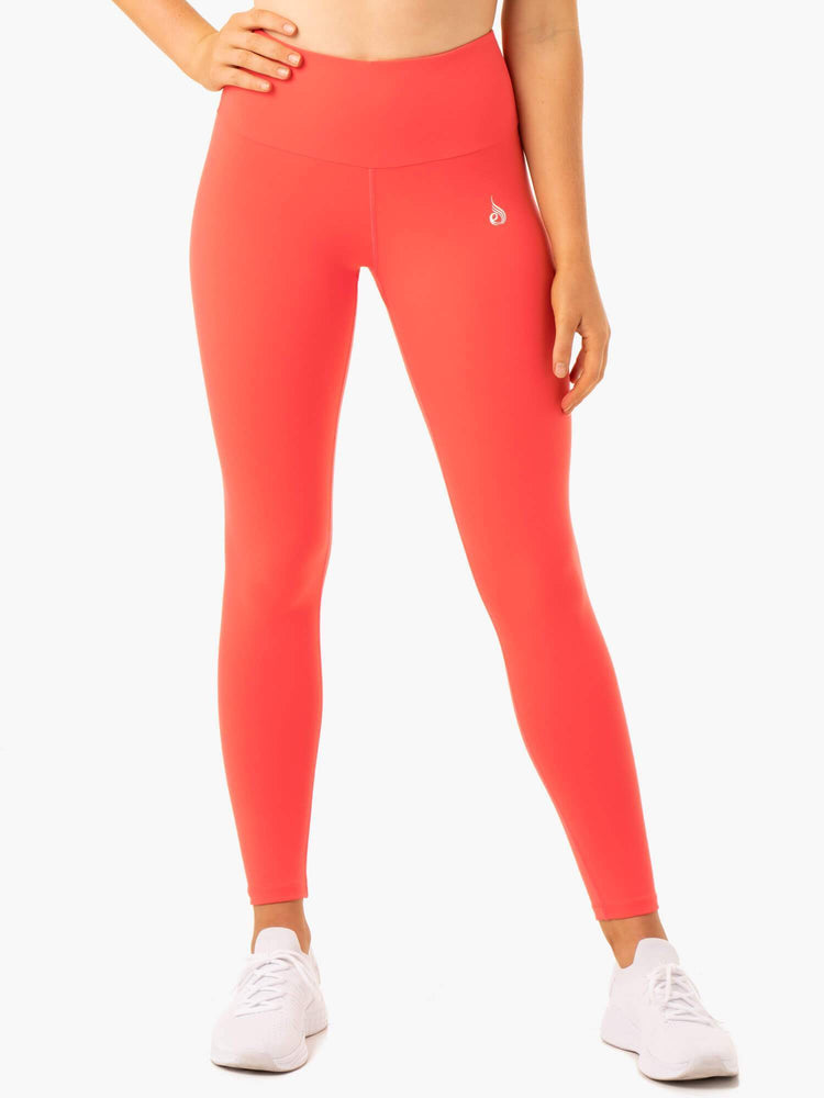 Leggings Ryderwear Staples Scrunch Bum Corail Femme | HJA-85143096