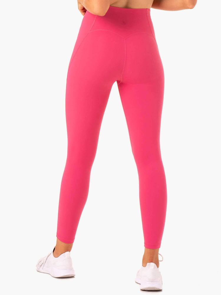 Leggings Ryderwear Sola High Waisted Rose Femme | LVL-05498704