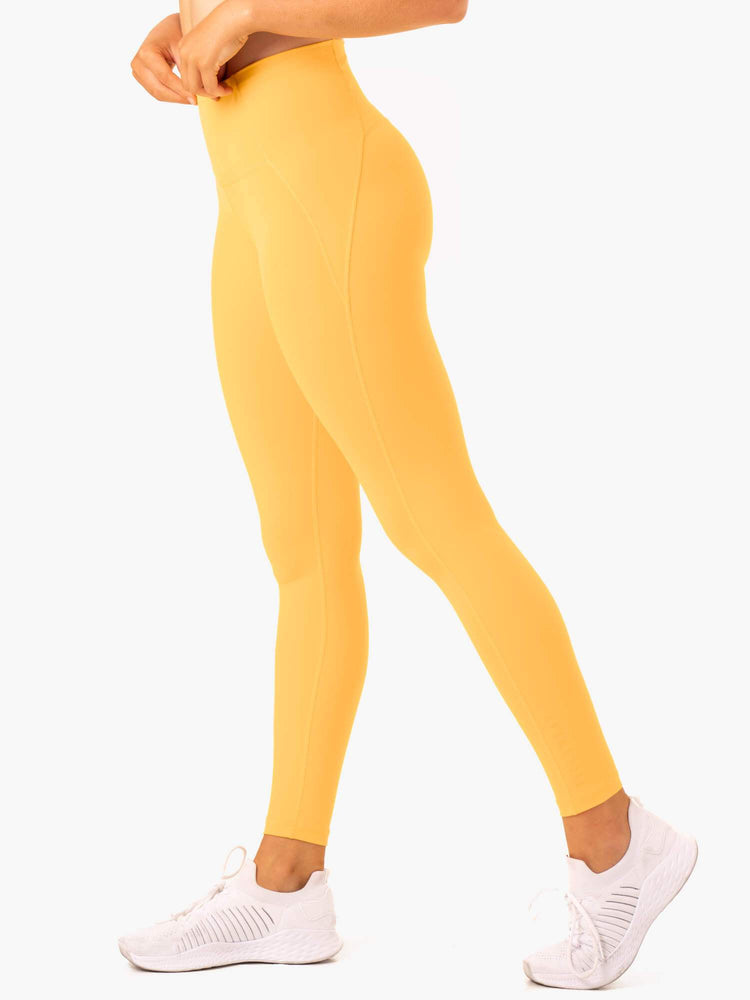 Leggings Ryderwear Sola High Waisted Mangue Femme | GJN-26041935