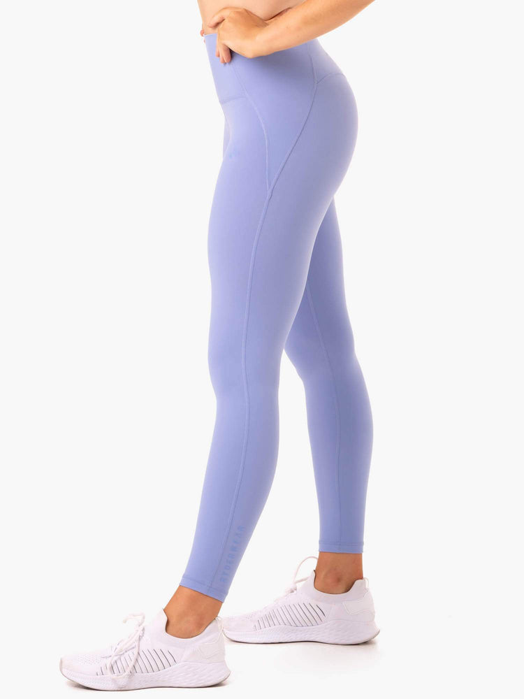 Leggings Ryderwear Sola High Waisted Violette Femme | RYU-85801214