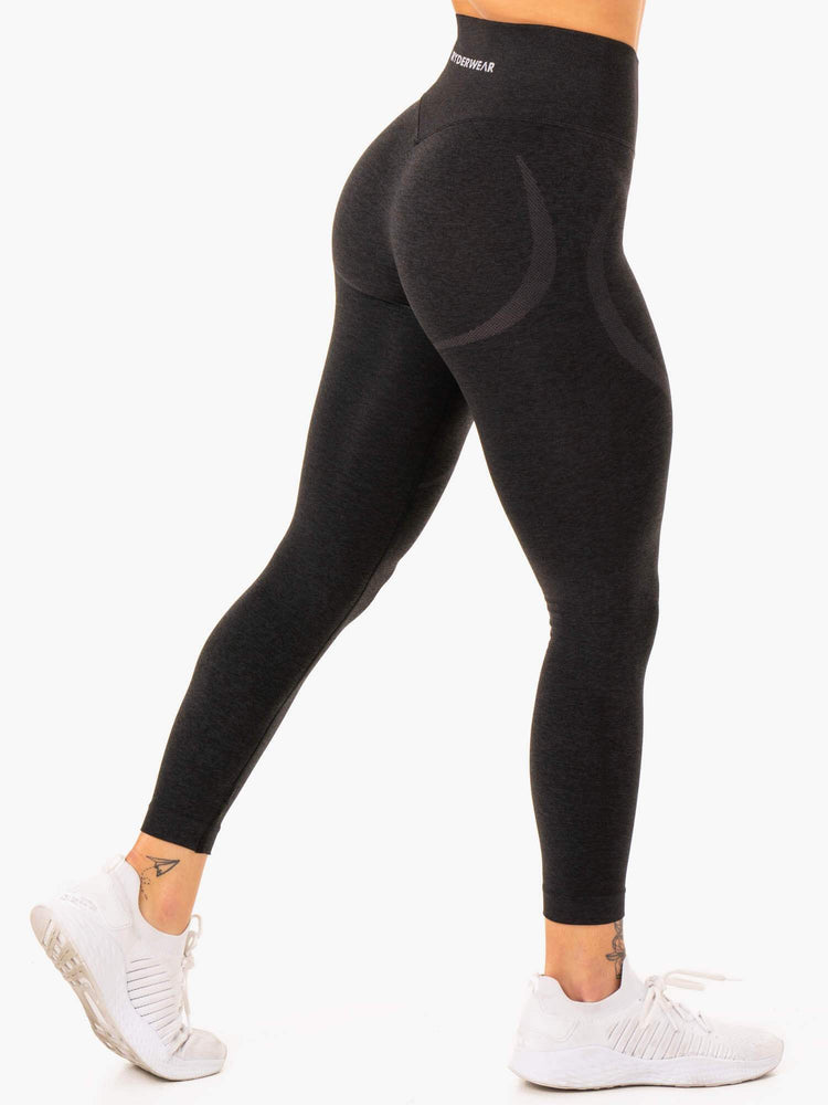 Leggings Ryderwear Sculpt Seamless Noir Femme | VAH-95355908