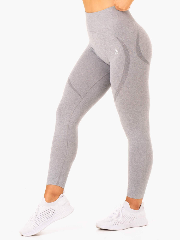 Leggings Ryderwear Sculpt Seamless Grise Femme | TEF-41062471