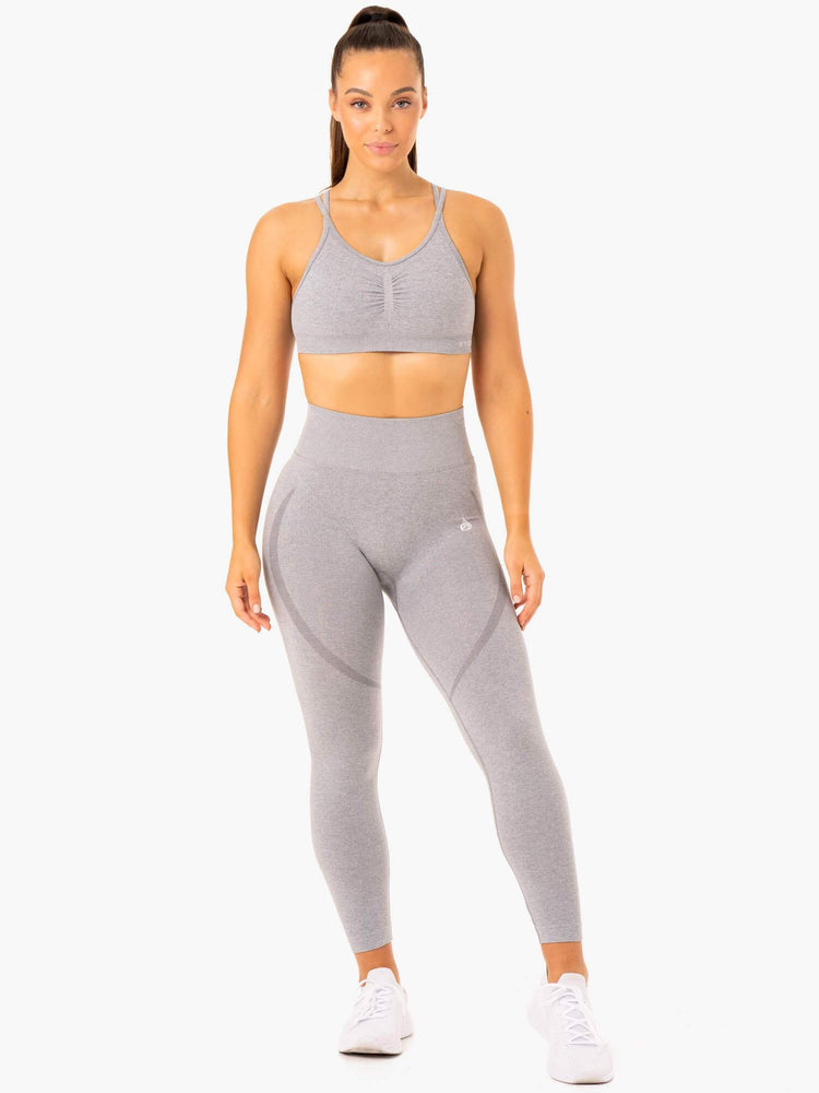 Leggings Ryderwear Sculpt Seamless Grise Femme | TEF-41062471