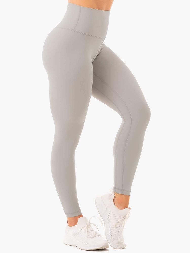 Leggings Ryderwear Nkd High Waisted Grise Femme | YVQ-87033930