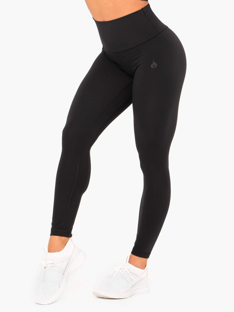 Leggings Ryderwear Nkd High Waisted Noir Femme | CUI-31288934