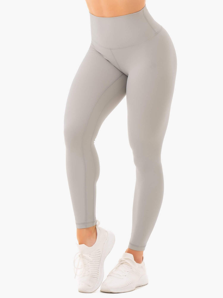 Leggings Ryderwear Nkd High Waisted Grise Femme | YVQ-87033930