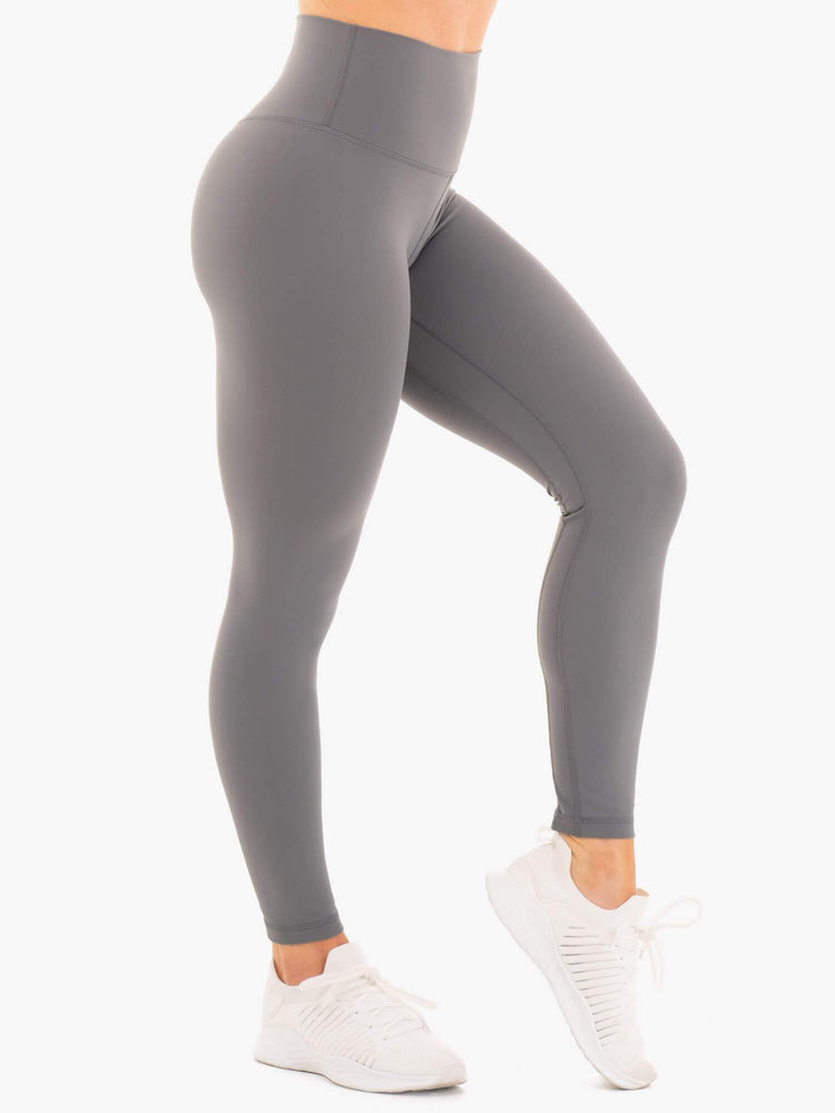 Leggings Ryderwear Nkd High Waisted Grise Femme | QJZ-41951154