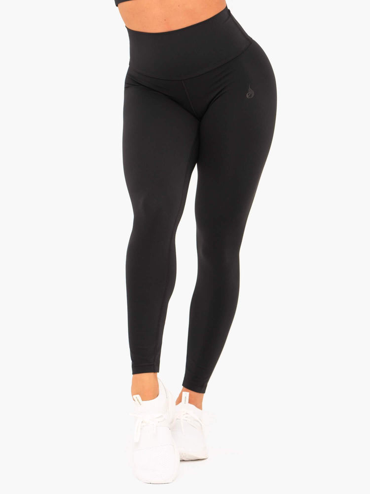 Leggings Ryderwear Nkd High Waisted Noir Femme | CUI-31288934