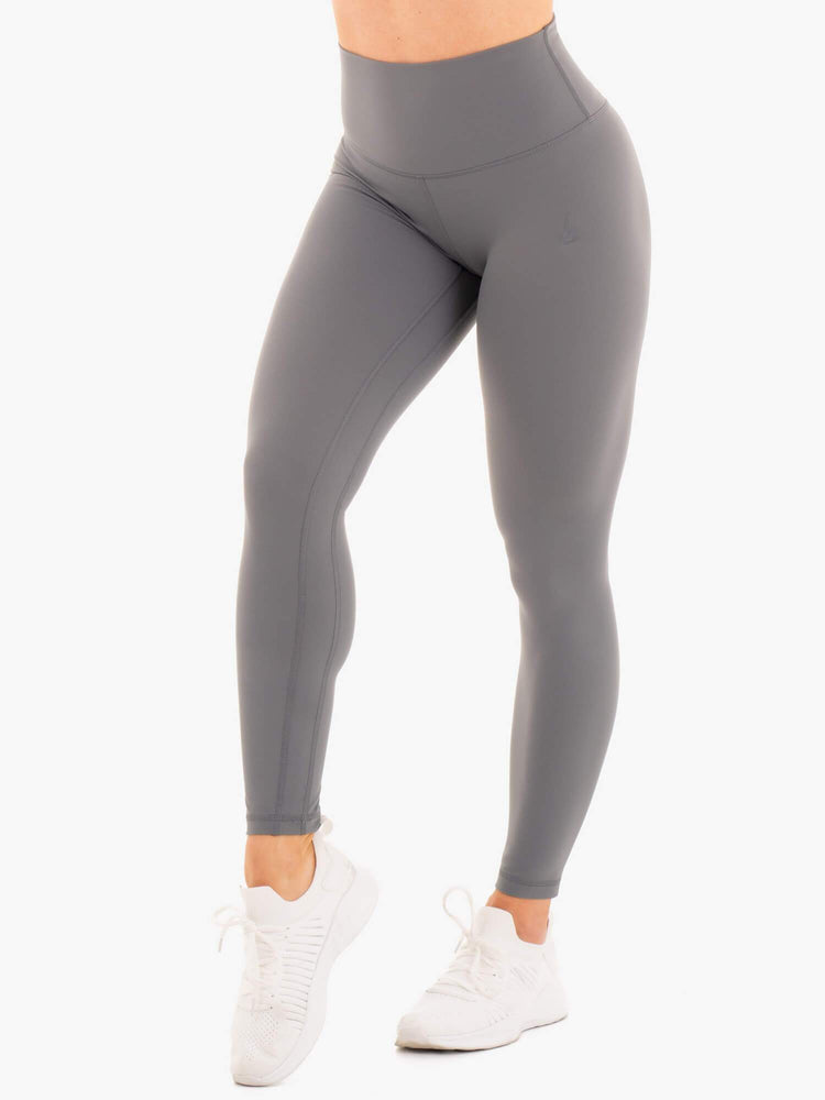 Leggings Ryderwear Nkd High Waisted Grise Femme | QJZ-41951154