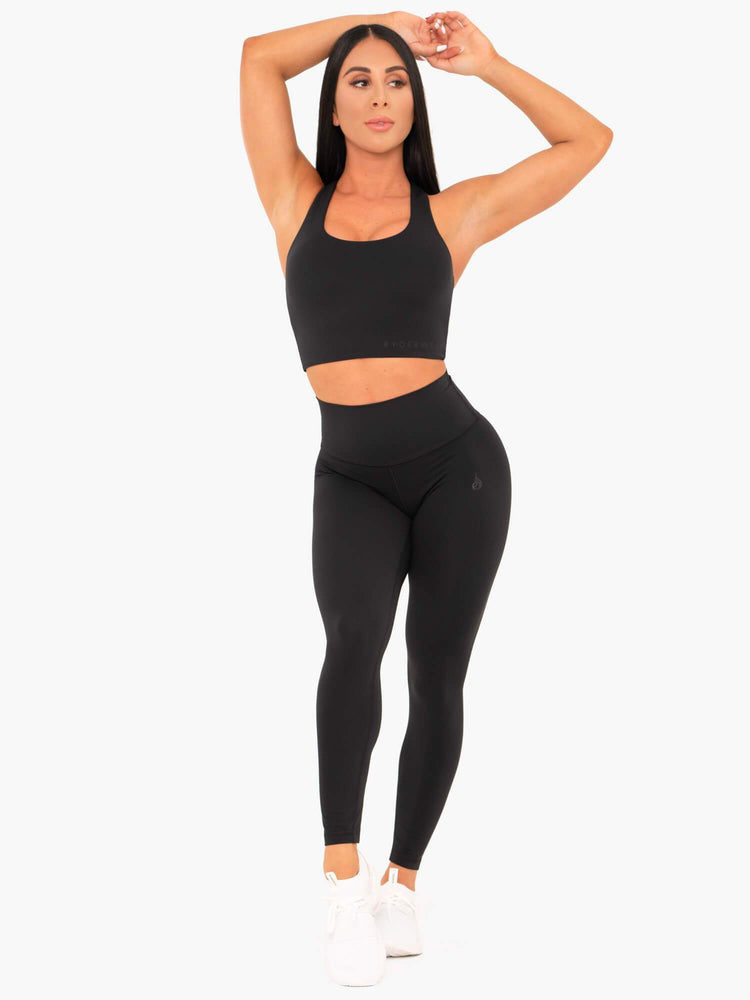 Leggings Ryderwear Nkd High Waisted Noir Femme | CUI-31288934