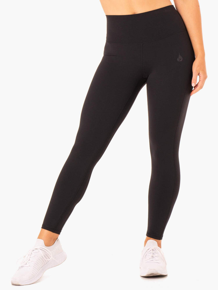 Leggings Ryderwear Nkd Align Noir Femme | NYV-56122822