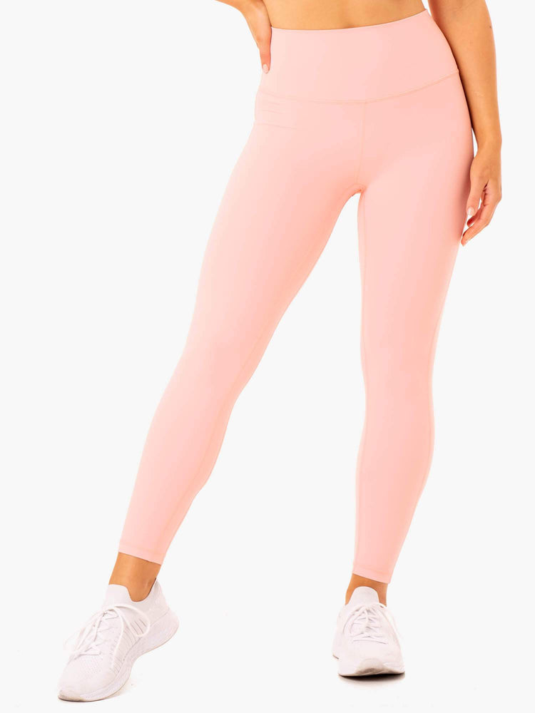 Leggings Ryderwear Nkd Align Rose Femme | FNA-36143409