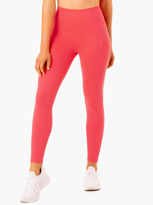 Leggings Ryderwear Nkd Align Rouge Femme | PYR-70114030