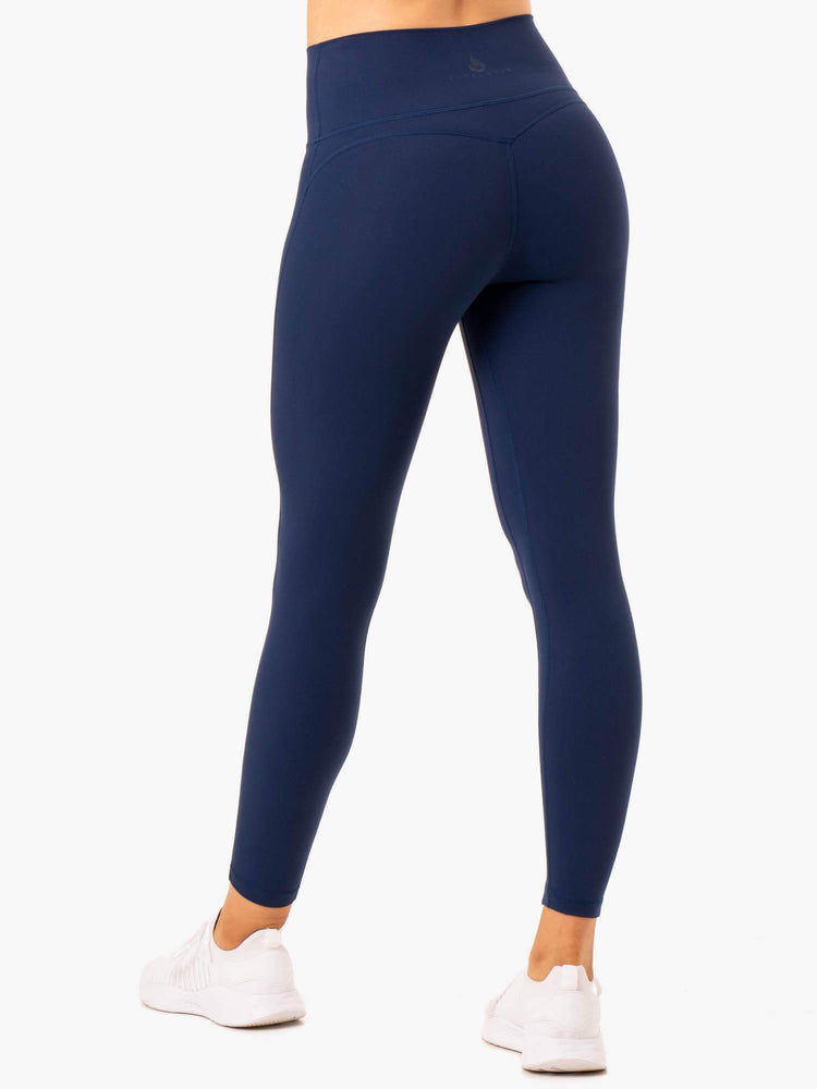 Leggings Ryderwear Nkd Align Bleu Marine Femme | KTW-08297004