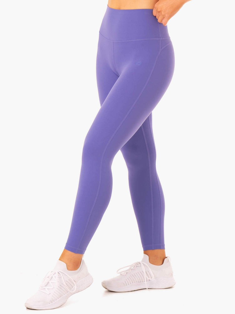 Leggings Ryderwear Nkd Align Violette Femme | NIY-36374699