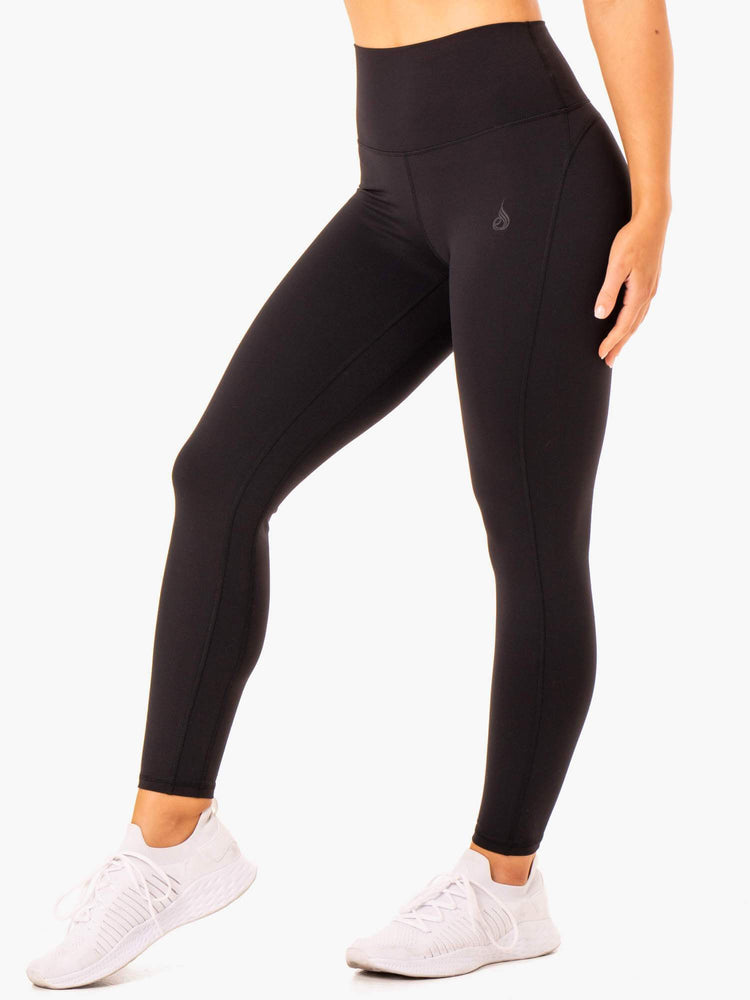 Leggings Ryderwear Nkd Align Noir Femme | NYV-56122822