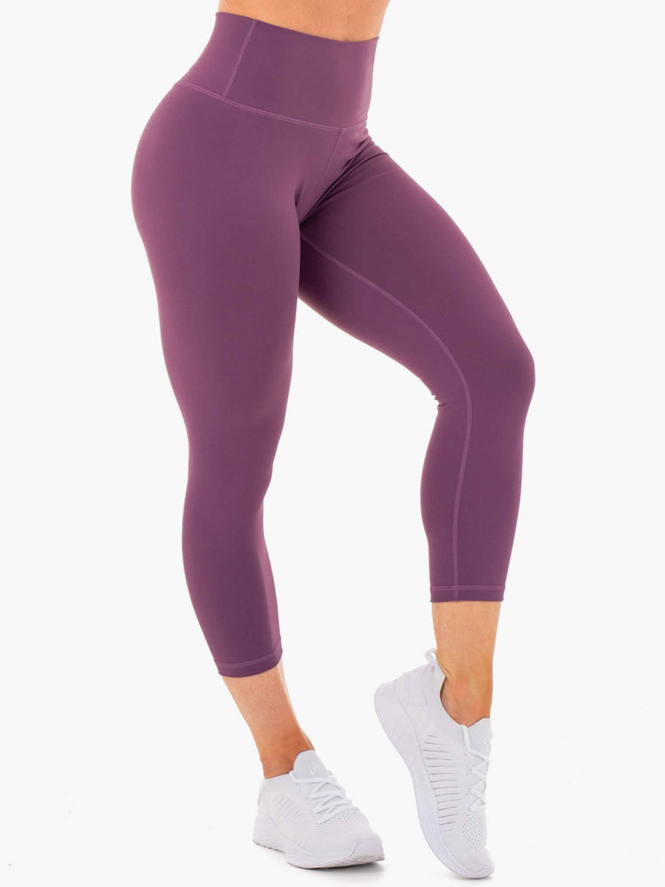 Leggings Ryderwear Motion High Waisted 7/8 Violette Femme | GVL-42200996