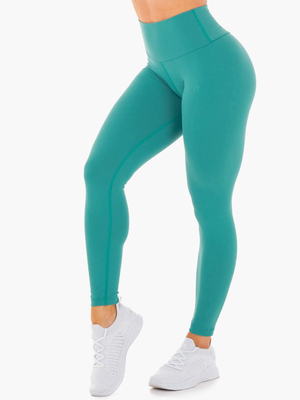 Leggings Ryderwear Motion High Waisted Turquoise Femme | IOD-81486490