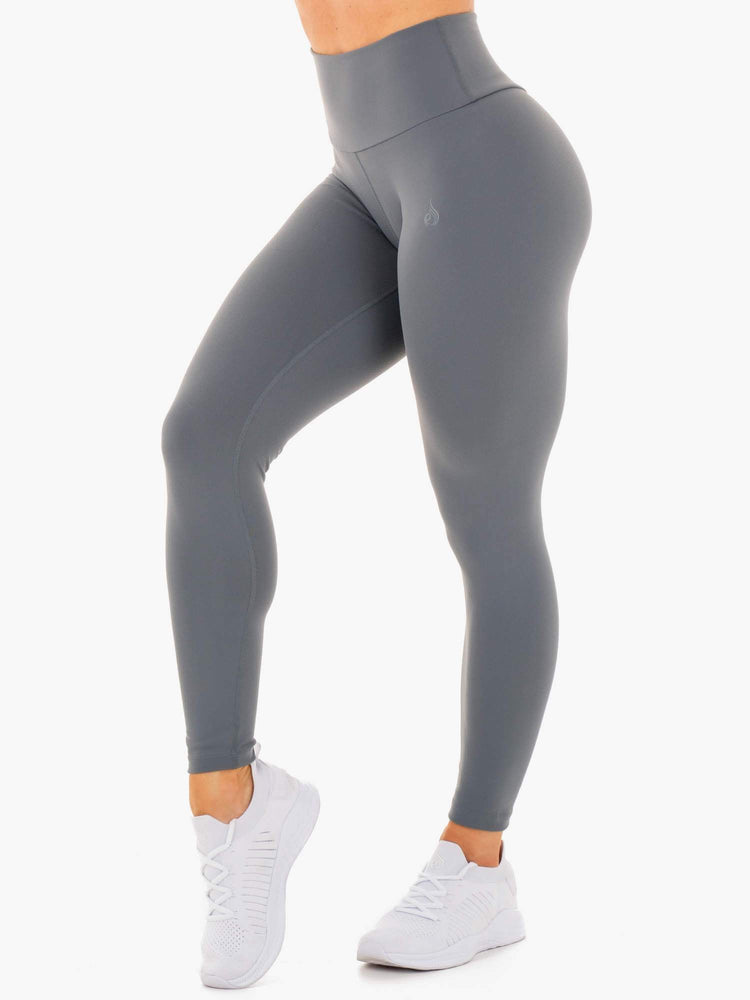 Leggings Ryderwear Motion High Waisted Grise Femme | ZUQ-99162999