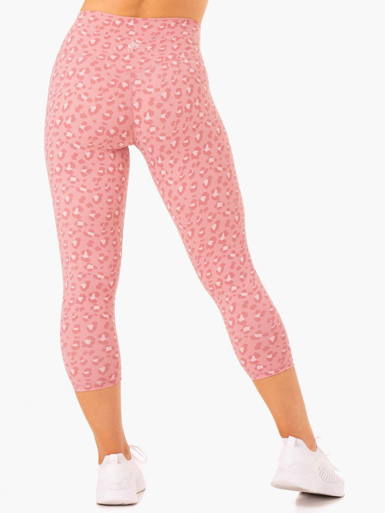 Leggings Ryderwear Hybrid 7/8 Rose Femme | VKM-05555647