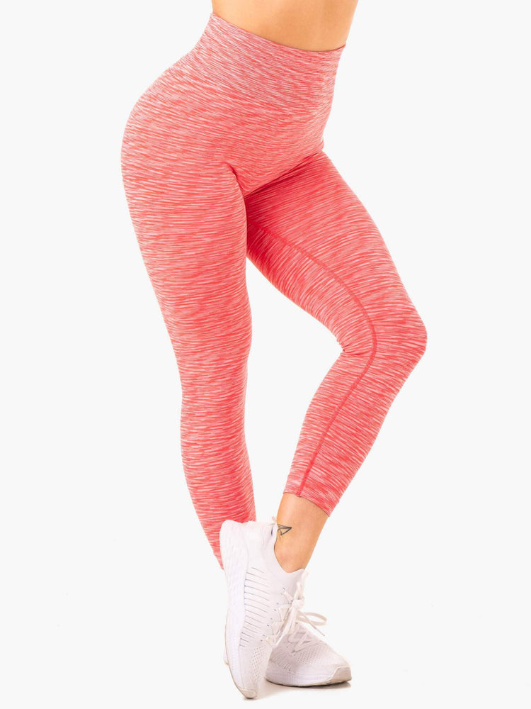 Leggings Ryderwear Evolve Seamless High Waisted Corail Femme | FPN-13677572