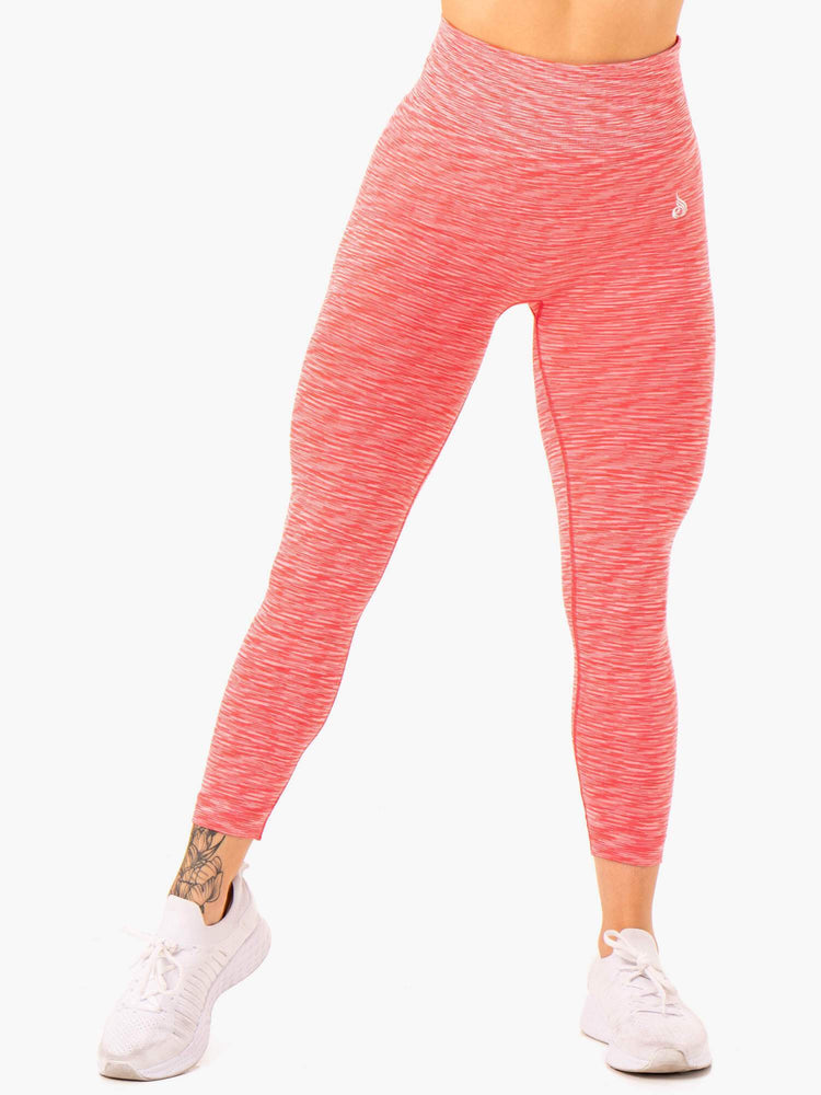 Leggings Ryderwear Evolve Seamless High Waisted Corail Femme | FPN-13677572