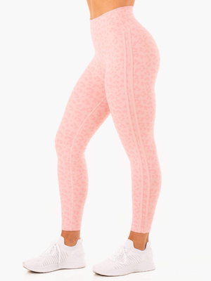 Leggings Ryderwear Evolution High Waisted Scrunch Rose Femme | CDH-48109125