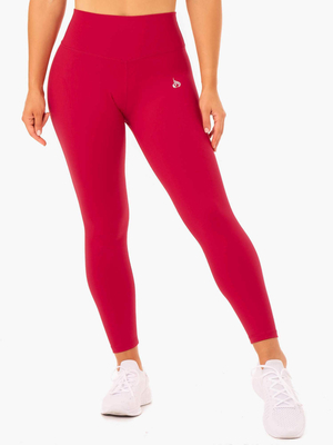 Leggings Ryderwear Base Full Length High Waisted Rouge Femme | FNL-02342660