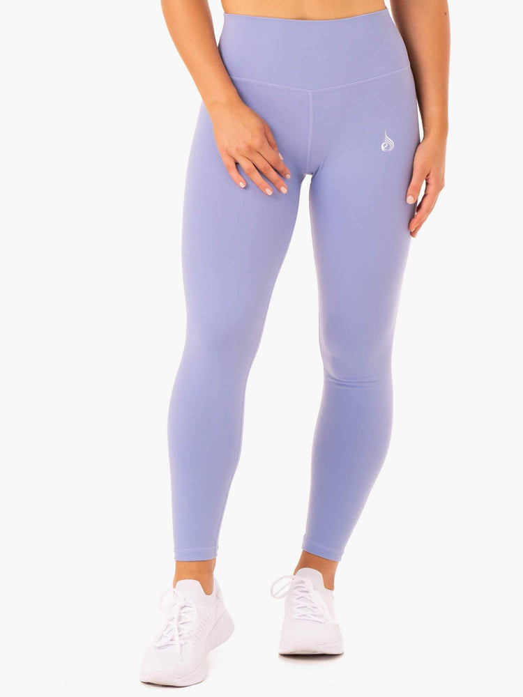 Leggings Ryderwear Base Full Length High Waisted Violette Femme | VBE-76467771