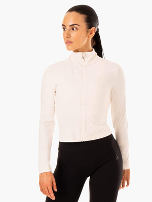 Vestes Ryderwear Nkd Refine Blanche Femme | ETI-35134839