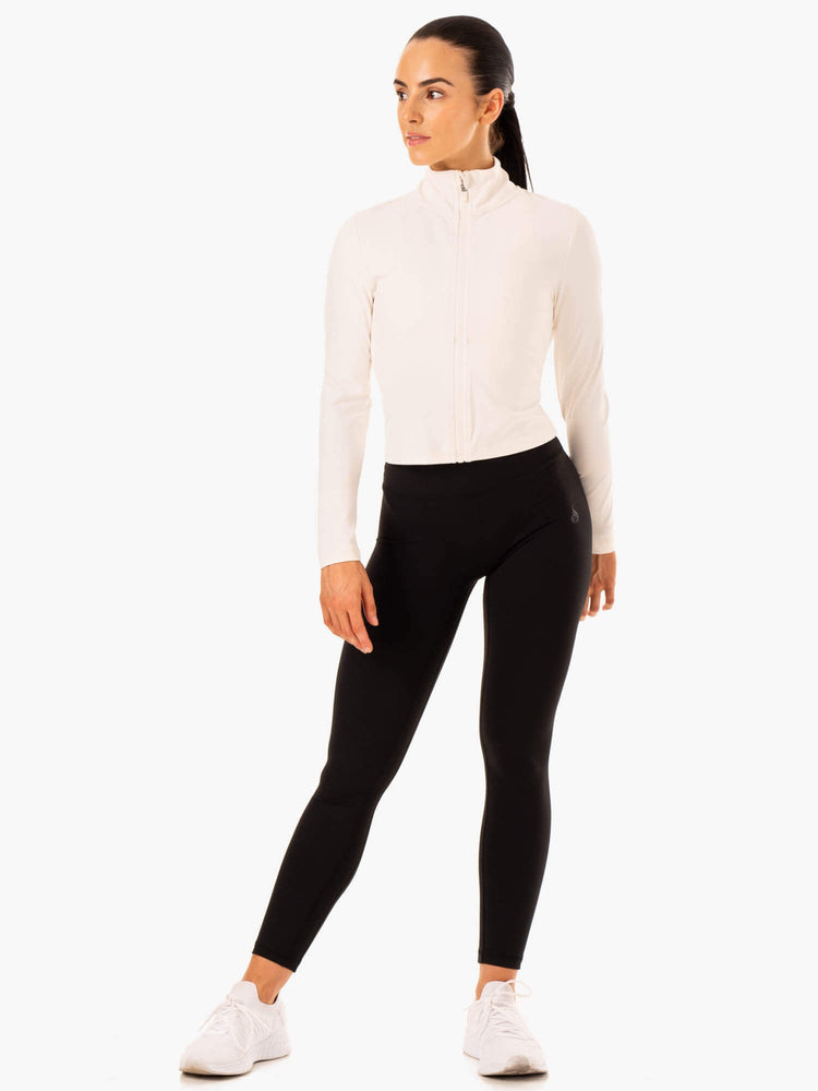 Vestes Ryderwear Nkd Refine Blanche Femme | ETI-35134839