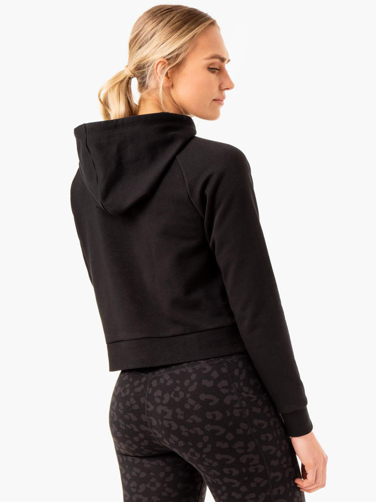 Sweat à Capuche Ryderwear Ultra Pullover Noir Femme | KAV-69591456