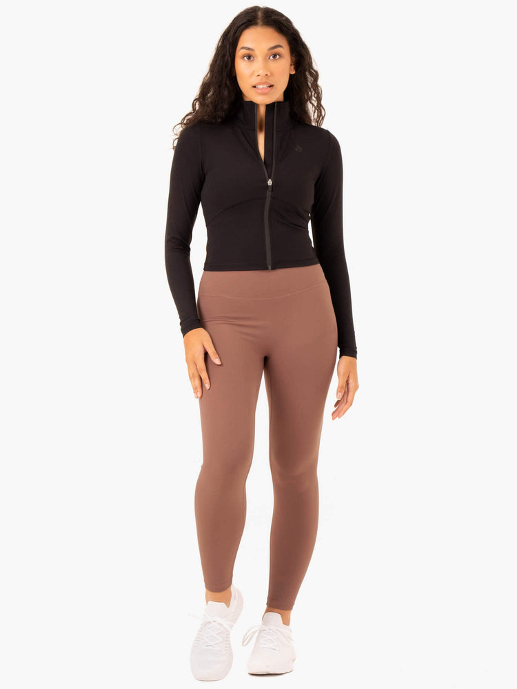 Vestes Ryderwear Nkd Refine Noir Femme | IYJ-72764890