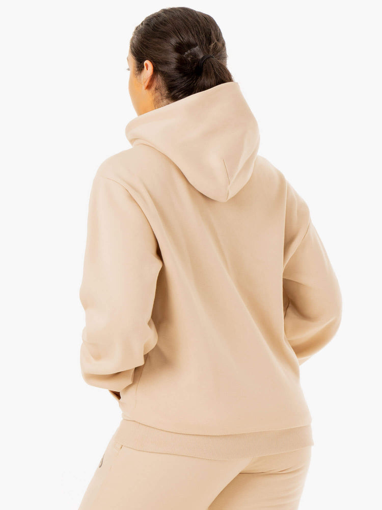 Sweat à Capuche Ryderwear Pullover Marron Femme | EWN-74328805