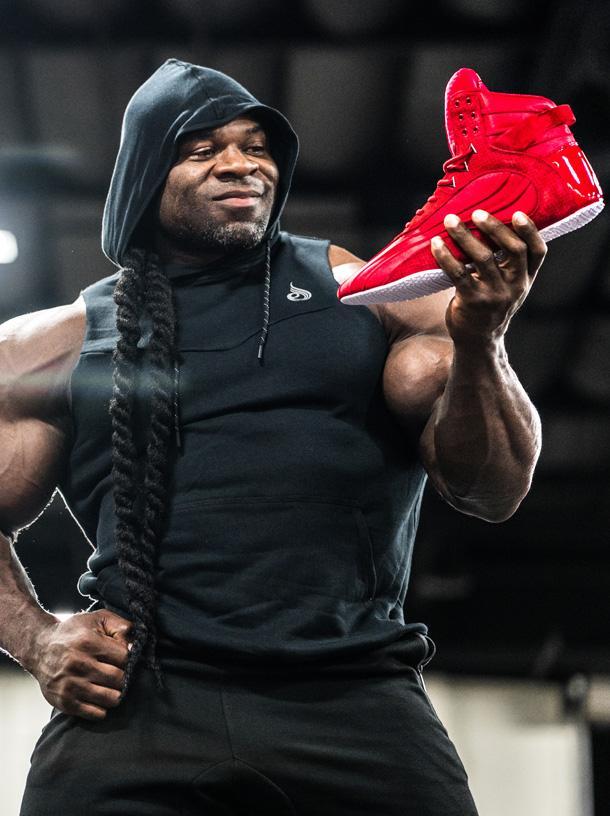 Chaussures Haltérophilie Ryderwear Kai Greene Signature D-Mak Rouge Homme | MIC-20789964