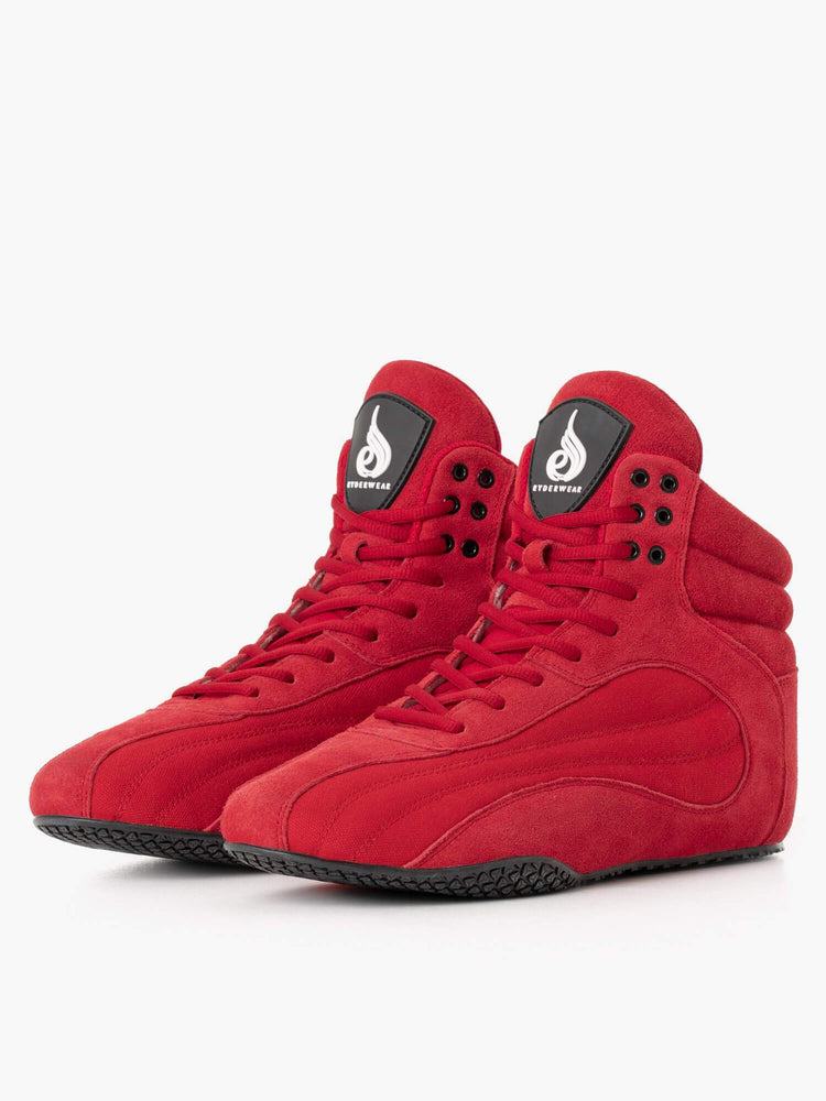 Chaussures Haltérophilie Ryderwear D-Mak Originale Rouge Homme | FDZ-16266343