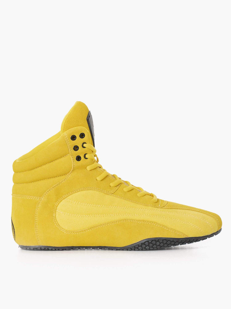 Chaussures Haltérophilie Ryderwear D-Mak Originale Jaune Homme | WAD-09729288