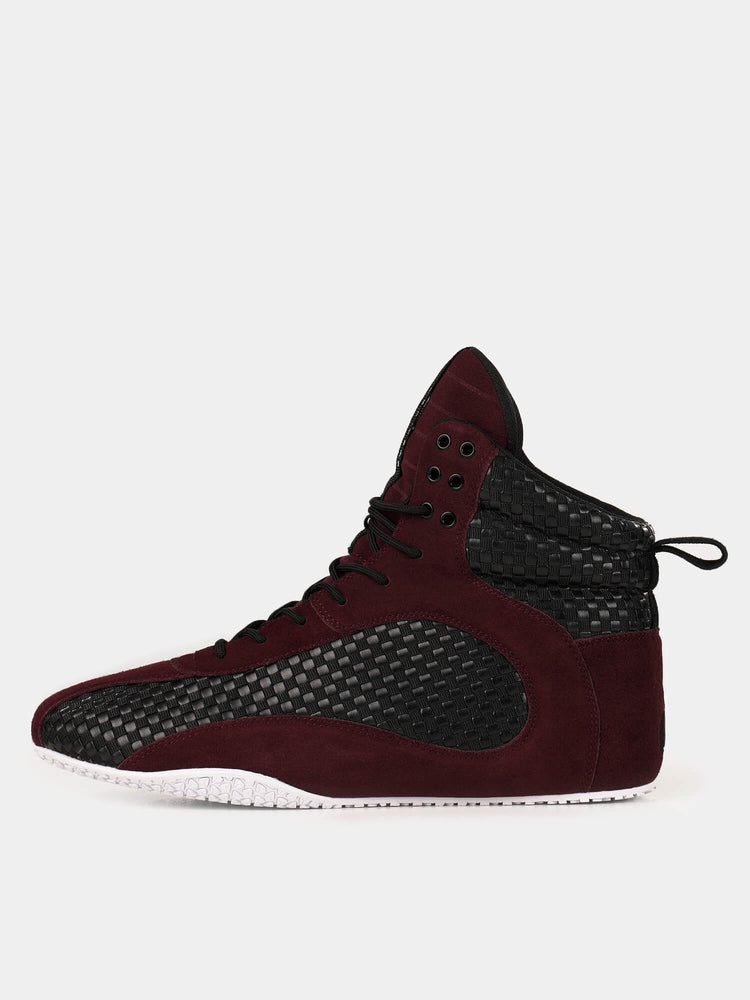 Chaussures Haltérophilie Ryderwear D-Mak Carbon Bordeaux Homme | EWB-69461014