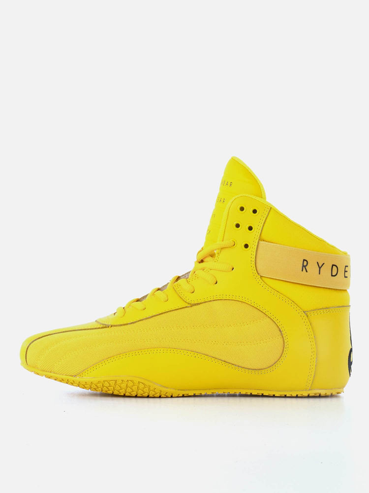 Chaussures Haltérophilie Ryderwear D-Mak Block Jaune Homme | TEV-92870416