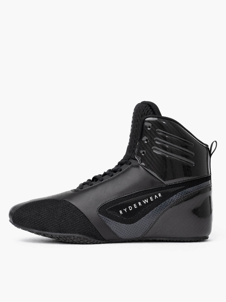 Chaussures Haltérophilie Ryderwear D-Mak Carbon Fibre Noir Homme | QMN-40215451