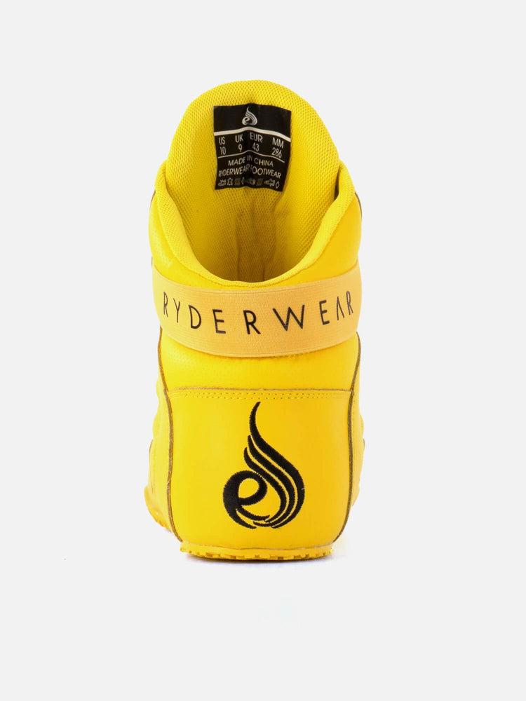 Chaussures Haltérophilie Ryderwear D-Mak Block Jaune Homme | TEV-92870416