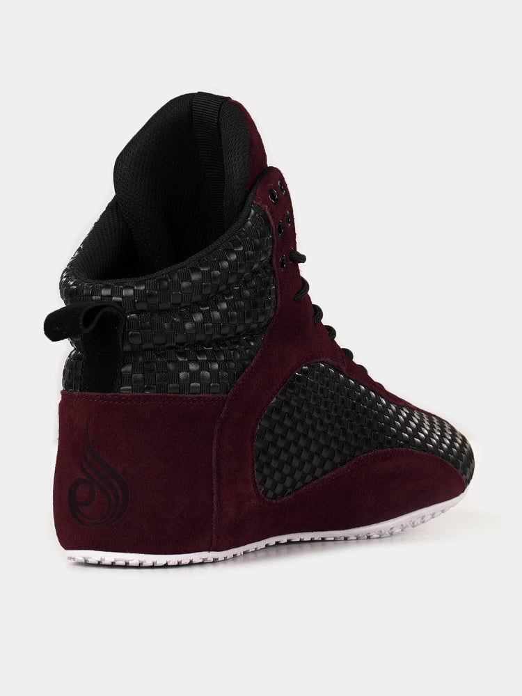 Chaussures Haltérophilie Ryderwear D-Mak Carbon Bordeaux Homme | EWB-69461014