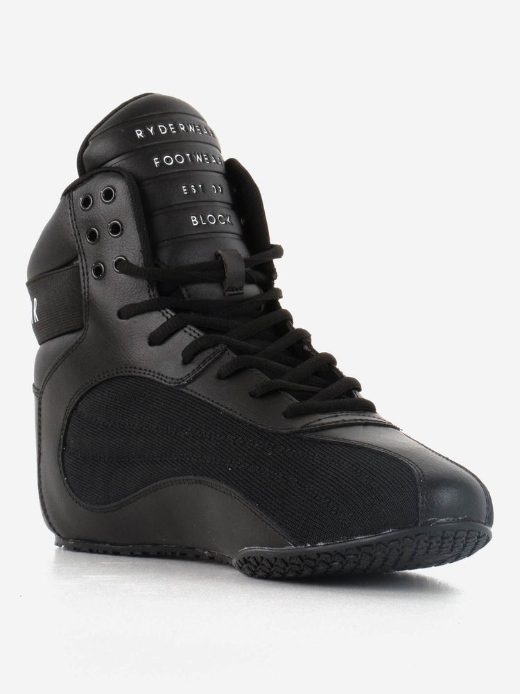 Chaussures Haltérophilie Ryderwear D-Mak Block Noir Homme | VCH-09026399