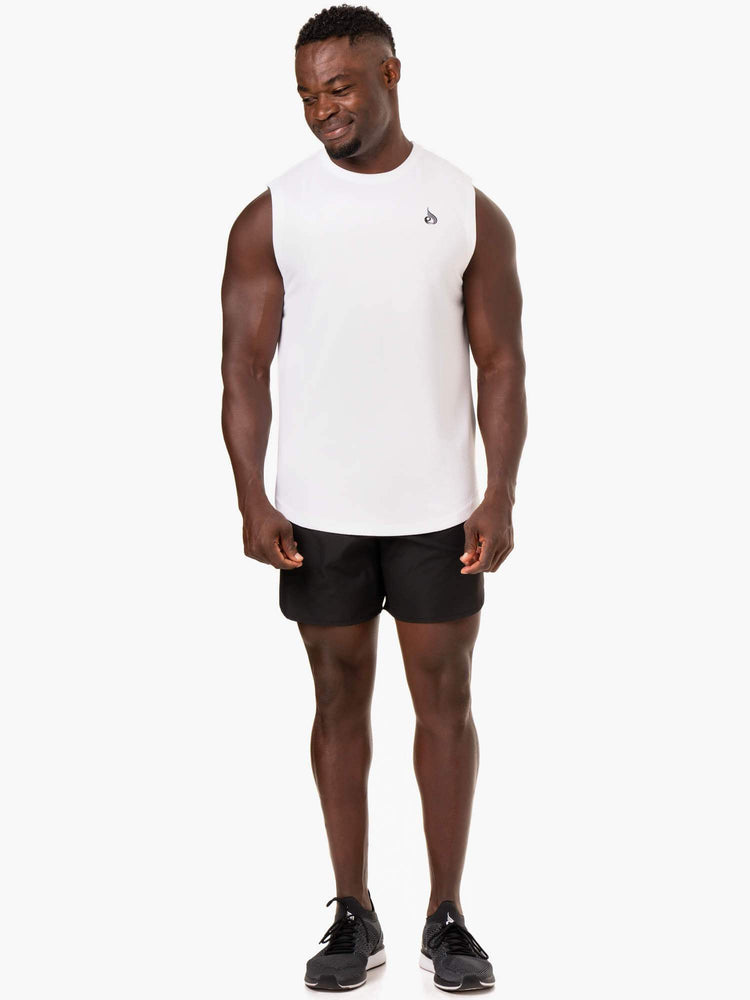 Debardeur Ryderwear Reflex Mesh Baller Blanche Homme | NNG-27148347