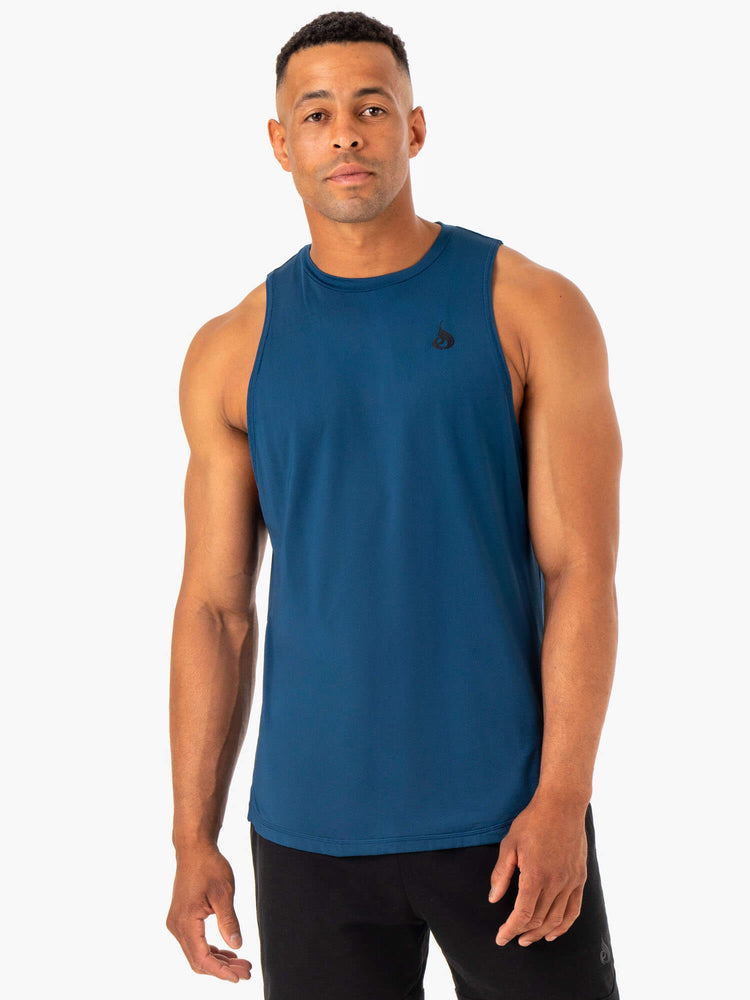 Debardeur Ryderwear Optimal Mesh Bleu Homme | IGJ-40530814